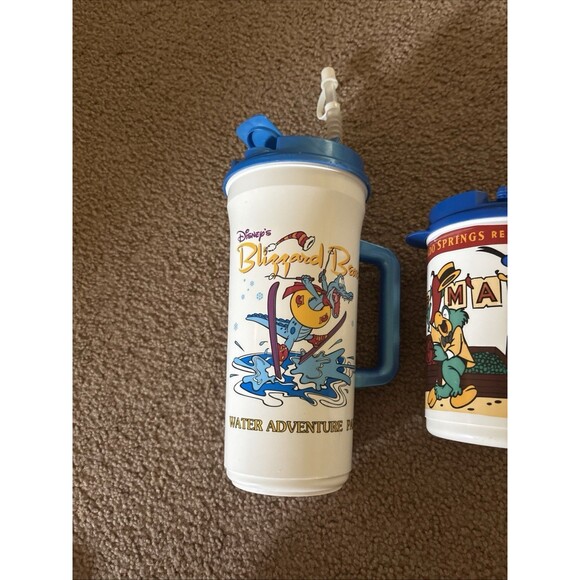 Disney World Blizzard Beach Coronado Springs Vintage Cups 90s - Picture 3 of 10